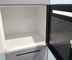 Modern Style Swing Door Slim Metal Storage Cabinet 4 Adjustable Foot