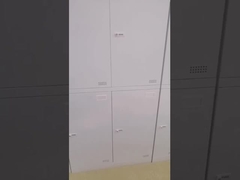 H1850*W900*D450mm rincent la garde-robe de stockage en métal de personnel de 4 de porte casiers en métal Frameless
