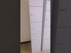 Épaisseur en acier des casiers 0.6MM de bureau en métal de casiers de porte de SPCC 5