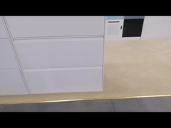 Col de cygne remplissant latéral de bord du Cabinet 12mm 3 de tiroir en acier pour le bureau