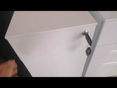 Le côté mince ouvrent 3 fabricants en acier de Cabinets de piédestal d'Office Mobile de tiroir