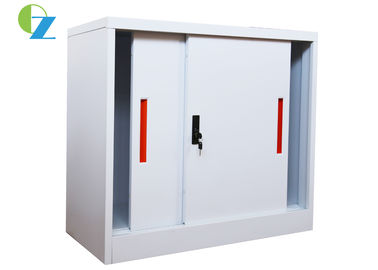 Half Height Sliding Door Steel Storage Cupboards For School / Office