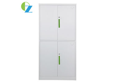 Office Furniture Steel Swing Door White Cupboard H1850*W900*D400(MM) KD Structure